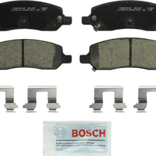 Bosch BC1172 QuietCast Premium Ceramic Disc Brake Pad Set For 2006-2011 Buick Lucerne and 2006-2011 Cadillac DTS; Rear