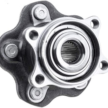 QJZ [2-Pack/Pair] 512535 - REAR Wheel Hub Bearing Assembly Compatible with [AWD Models ONLY] [Nissan] 2014-17 Juke, 2017-19 Qashqai, 2014-19 Rogue, 2014-15 Rogue Select, 2017-19 Rogue Sport