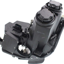 Headlight Assembly Compatible with 2003-2007 Cadillac CTS HID with HID Kit Passenger and Driver Side