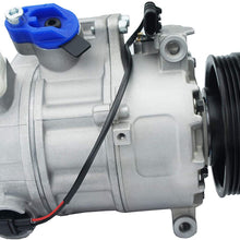 Junonne 1pc AC A/C Compressor Compatible with 2010 BMW X5 4.4L V8 2007-2010 BMW X5 4.8L V8