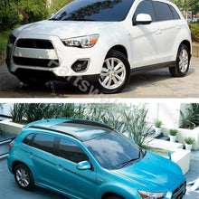 YiXi-Partswell 2Pcs Roof Rail Roof Rack Side Rail Aluminum Fit for Mitsubishi ASX Outlander Sport 2010-2020- Black
