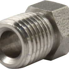 Allstar ALL50111 3/8-24 Stainless Inverted Flare Nut for 3/16" Brake Line, (Pack of 10)