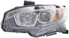 Headlight Assembly Compatible with 2016-2019 Honda Civic Halogen Coupe Hatchback Sedan Driver Side