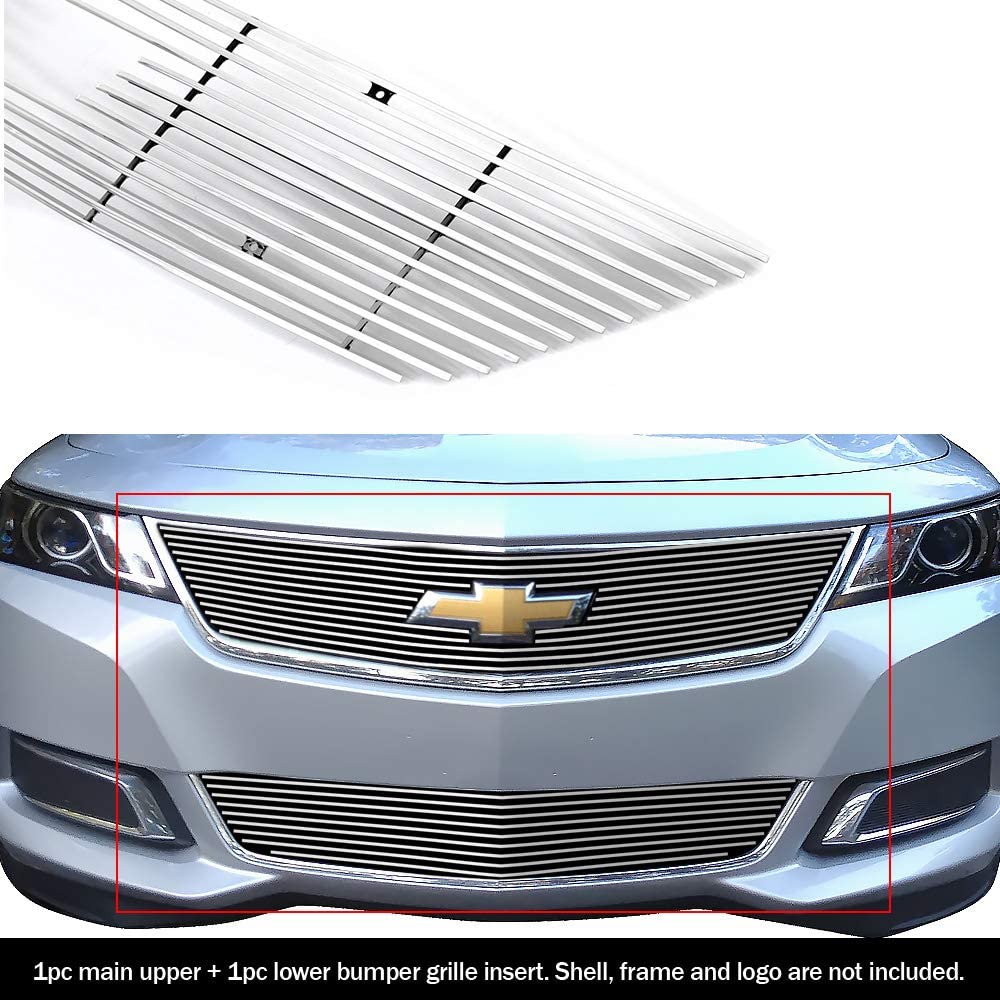 APS Compatible with 2014-2020 Chevy Impala with Logo Show Billet Grille Combo C61245A