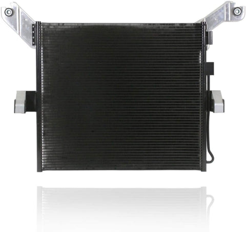 A-C Condenser - PACIFIC BEST INC. For/Fit 04-06 Dodge RAM Pickup 8.3L Engine - Without Receiver & Dryer - 5290385AD