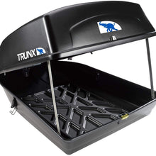 TRUNX 18 Cuft Rooftop Cargo Carrier - Compatible with Most Roof Racks