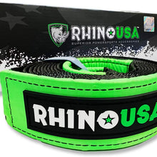 Rhino USA Tree Saver Winch Strap 3 inch x 8 Foot - Lab Tested 31,518lb Break Strength - Triple Reinforced Loop End to Ensure Peace of Mind - Emergency Off Road Recovery Tow Rope - Unlimited Warranty!