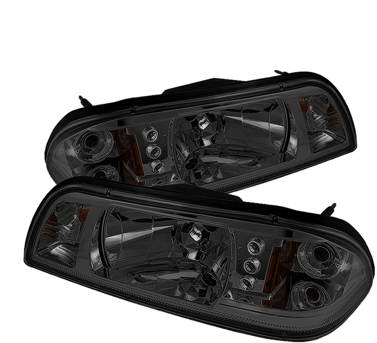 Spyder Auto 5016805 Crystal Headlights Chrome/Smoked