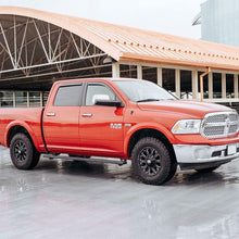 CLIM ART in-Channel Incredibly Durable Rain Guards for Dodge RAM 09-18 1500 Crew Cab, Mega Cab, Original Window Deflectors, Vent Deflector Window Visor, Dark Smoke, Truck Accessories, 4 pcs. - 609006