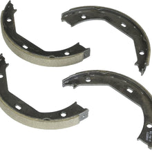 Bosch BS831 Blue Drum Parking Brake Shoe Set for Select 1997-2017 BMW 1 Series, 3 Series, 4 Series, 5 Series, M Series, and X Series vehicles - REAR