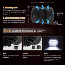 KASLIGHT H6054 Led Headlights, Pair 7x6 Led Headlights 5x7 Led Headlight 6054 Led Headlight 7x6 Headlights H6054 Led Headlight Hi/Low Sealed Beam 7x6 Headlight Lamp for Jeep Xj Yj Cherokee E250