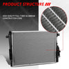 13022 OE Style Aluminum Core Cooling Radiator Replacement for Ford F-250 F-350 F-450 F-550 Super Duty 6.4L 08-10
