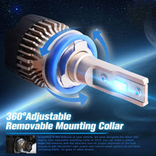 H11 LED Headlight Bulb, CAR ROVER 60W 12000Lumens Extremely Bright 6000K H8 H9 CSP Chips Conversion Kit