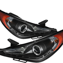 Spyder Auto 5042477 LED Halo Projector Headlights Black/Clear