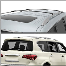Pair OE Style Aluminum Roof Rack Rail Cross Bars Cargo Carrier Replacement for Infiniti QX56 QX80 11-19