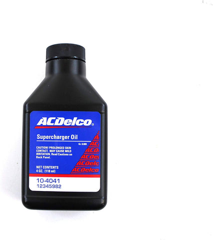 ACDelco 10-4041 Synthetic Supercharger Oil - 4 oz