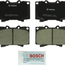 Bosch BC772 QuietCast Premium Ceramic Disc Brake Pad Set For: Lexus LX470; Toyota Land Cruiser, Front