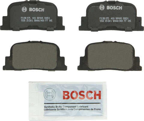 Bosch BP835 QuietCast Premium Disc Brake Pad Set For: Lexus ES300; Scion tC; Toyota Camry, Rear