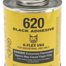 K-Flex Usa Contact Adhesive, 620, 1 Pint, Black (800-620-PTB)