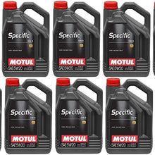 Motul 106352 Set of 10 Specific 948 B 5W-20 Motor Oil 5-Liter Bottles