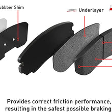 Rear Set Dynamic Friction Company 3000 Ceramic Brake Pads 1310-1965-00