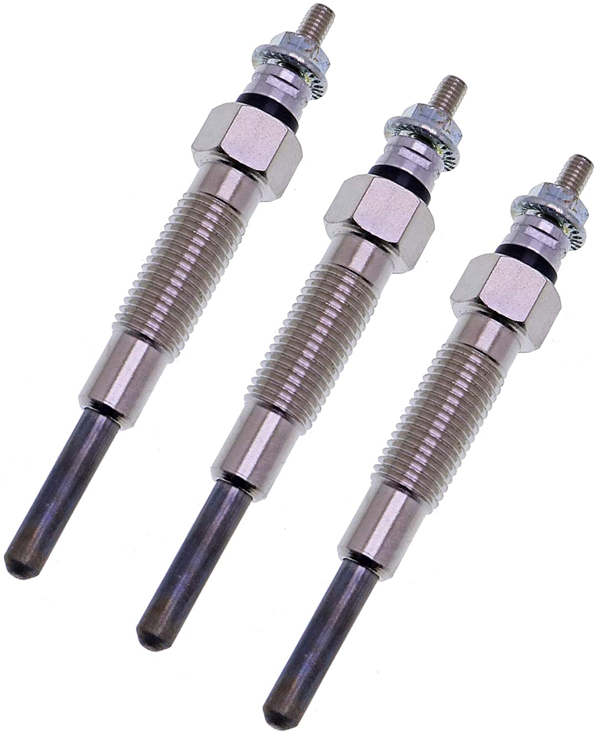 zt truck parts 3X Glow Plug Fit for Mahindra 3016 2816 2615 2516 2415 2216 2015 Max 24 HST Max 26 HST