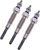 zt truck parts 3X Glow Plug Fit for Mahindra 3016 2816 2615 2516 2415 2216 2015 Max 24 HST Max 26 HST
