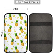 JoyLamoria Auto Center Console Armrest Cover Sunflower Pattern Universal Fit Soft Comfort Center Console Armrest Cushion for Car Seat Handrail Box