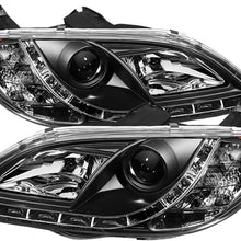 Spyder Auto Mazda 3 Sedan Black DRL LED Crystal Headlight
