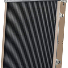 ALLOYWORKS 3 Row Aluminum Ford Tractor Radiator for Ford Tractor"8N8005" Radiator 2N 8N 9N with Cap