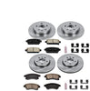 Power Stop KOE5551 Autospecialty Daily Driver OE Brake Kit