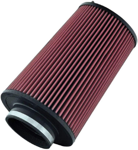K&N Universal Clamp-On Air Filter: High Performance, Premium, Washable, Replacement Filter: Flange Diameter: 4.5 In, Filter Height: 12 In, Flange Length: 1.375 In, Shape: Round Tapered, RC-5166 - RC5166