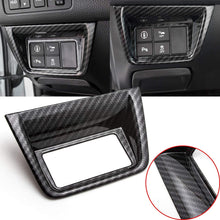 Xotic Tech ABS Carbon Fiber Interior Center Console Gear Shift Lever Knob Cover Trim for Honda Accord 10th 2018 2019 2020