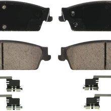 Wagner QuickStop ZD1194 Ceramic Disc Pad Set, Rear