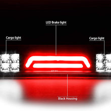 LED 3rd Third Brake Light for 2009-2018 Dodge Ram 1500/2010-2018 Dodge Ram 2500 3500-Waterproof-High Mount Rear Cargo Lamp Center Stop Light