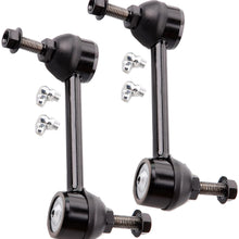 Scitoo 2PC Front Sway Bar Ends Link Suspension Parts fit 2000 2001 2002 2003 2004 2005 2006 Ford Thunderbird Lincoln LS