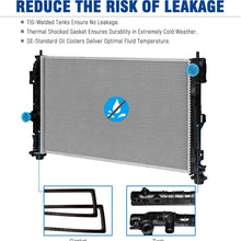 STAYCO Radiator Compatible with 200 Sebring Compatible with Avenger Caliber Compatible with Compass Patriot L4 2.4L 2.0L Replacement# CU2951