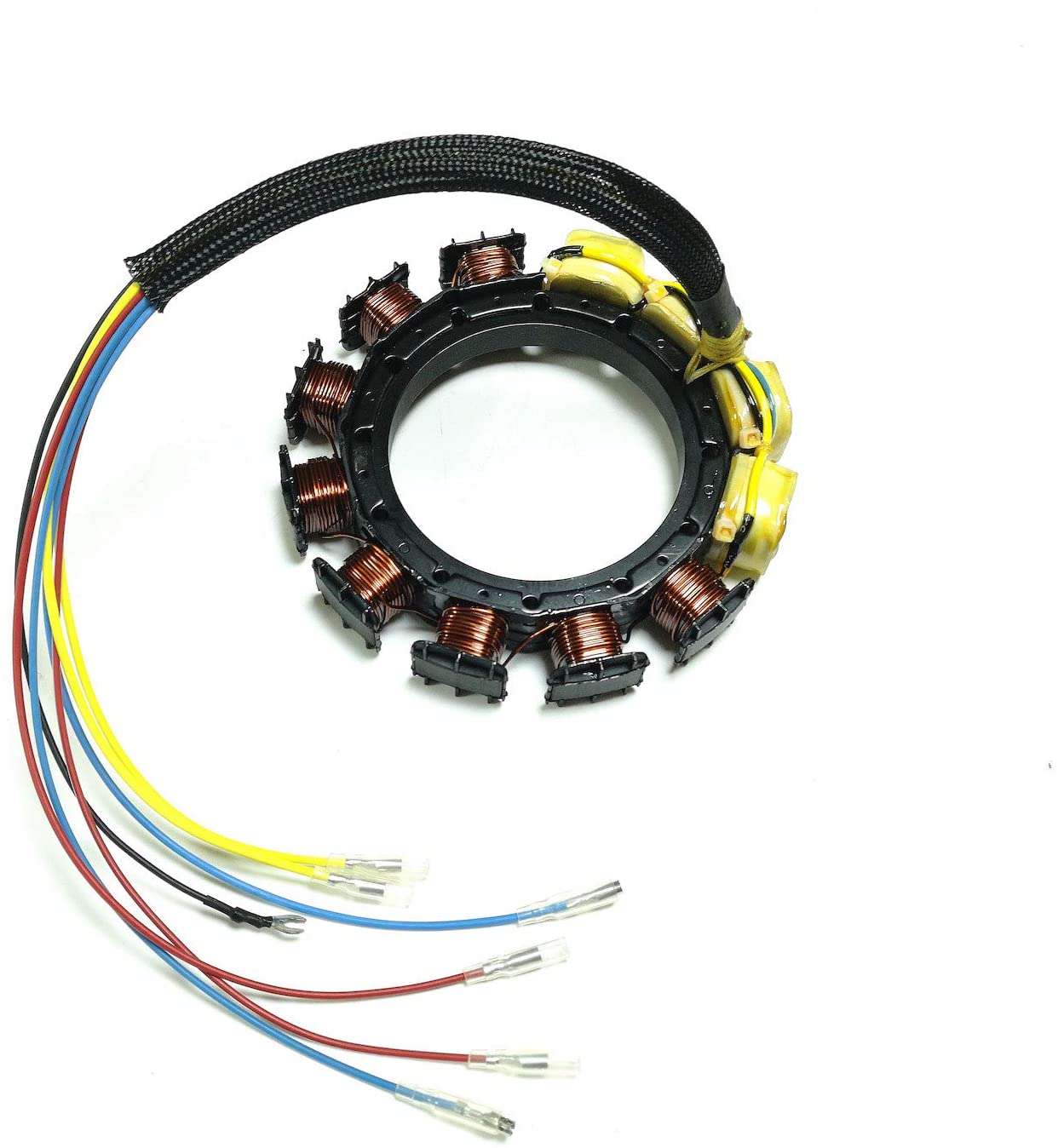 JETUNIT Outboard Stator For Mercury 210HP 175HP SportJet 16AMP 6 Cyl398-9873A36 398-9873A39 398-9873A1 398-9873A3 398-9873A4 174-9873-16