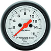Auto Meter 5744 Phantom Electric Pyrometer Gauge Kit,2.3125 in.