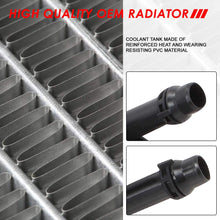 13273 OE Style Aluminum Core Cooling Radiator Replacement for VW Jetta Passat 1.4L Hybrid 2.0L TDI AT 13-16