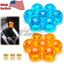 EZAUTOWRAP Universal Blue Dragon Ball Z 4 Star 54mm Shift Knob with Adapters Will Fit Most Cars