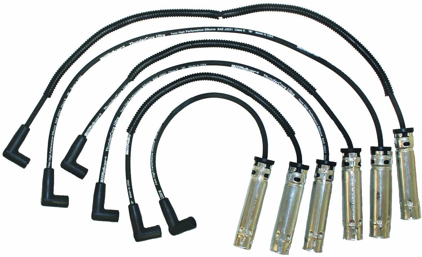 Walker Products 900-1347 Thundercore Ultra Spark Plug Wire Set