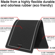 SENSHINE Console Liner Cup Liner for Toyota Tundra 2020 2019 2018 2017 2016 2015 2014 Door Mat Interior Accessories Kit(Bucket Seat, Gray Trim)