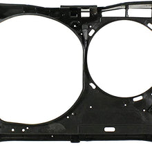 Radiator Support Assembly Compatible with 2001-2005 Volkswagen Passat Black Plastic 1.8/2.0L Eng New Body Style