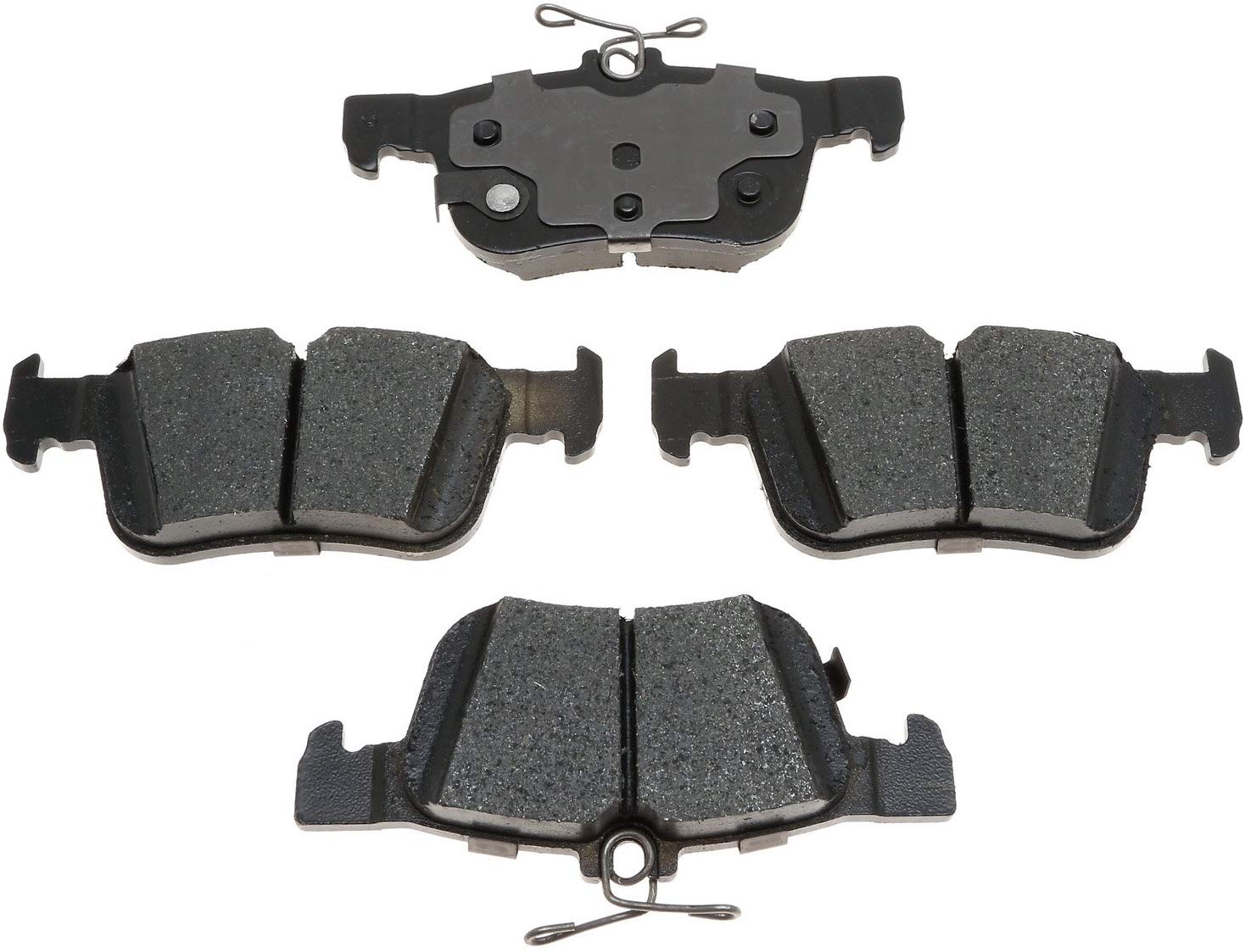 ACDelco 17D1665C Professional Ceramic Front Disc Brake Pad Set