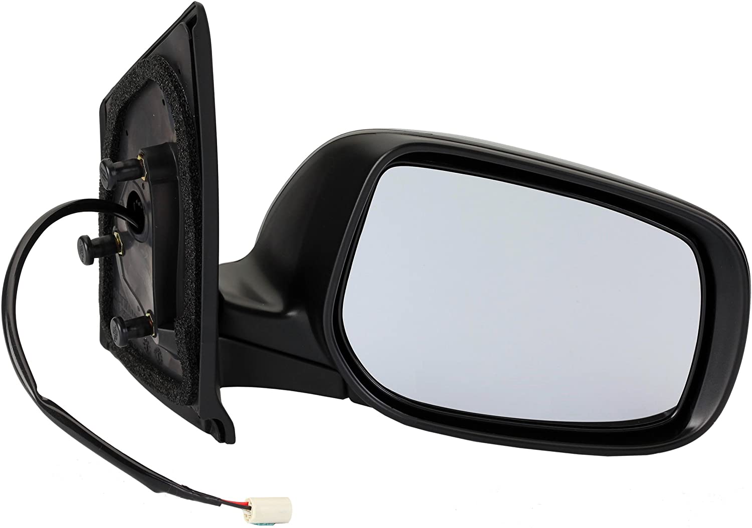 Dorman 955-1562 Passenger Side Power Door Mirror - Folding for Select Toyota Models, Black