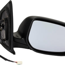 Dorman 955-1562 Passenger Side Power Door Mirror - Folding for Select Toyota Models, Black