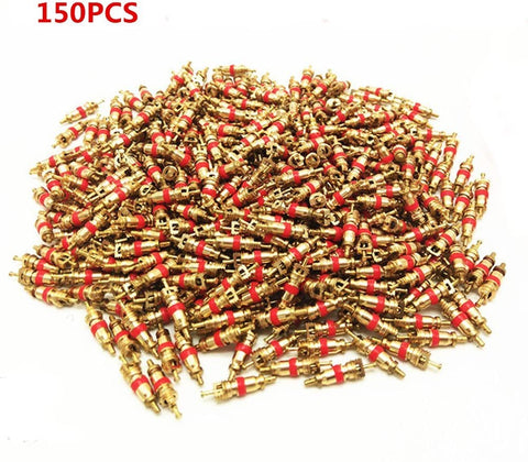 ANKIA 150pcs Tyre Tire Valve Stem Core Part Replacement for Car Truck Motorcycle Bike (150 PCS Stem Cores)