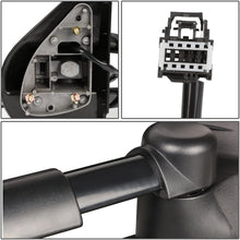 Replacement for Silverado/Sierra HD Chrome Heated Power Extendable Towing Side+Corner Blind Spot Mirror