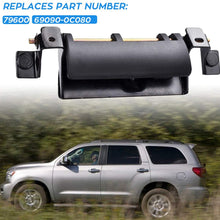 FAERSI Tailgate Liftgate Handle Rear Latch Hatch Door Handle Metal for Toyota Sequoia Sienna, 2001 2002 2003 2004 2005 2006 2007 Sequoia & 1998-2003 Sienna Replaces OE# 69090-08010, 690900C080, 79600